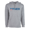"U Fitness" Welt Pocket Hoodie - Image 3